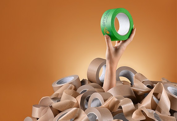 bedrucktes Klebeband