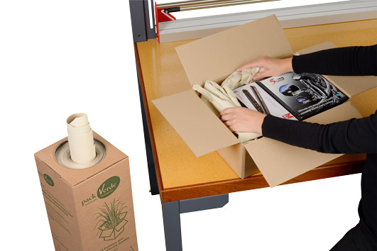 Graspapier im Spenderkarton