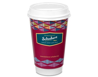 Auch die Heißgetränke-Becher in Single- & Double-Wall Ausführung lassen sich individualisieren.