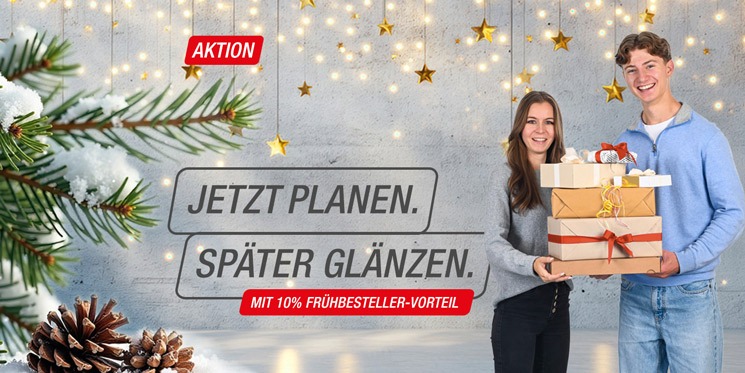 Banner zur Weihnachtsaktion von MEDEWO