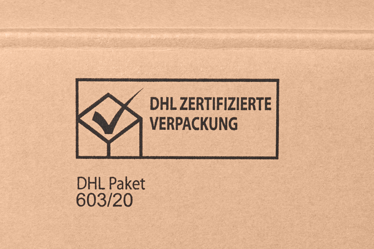 Flaschenkarton für 0,33 bis 0,50 Liter, DHL zertifiziert