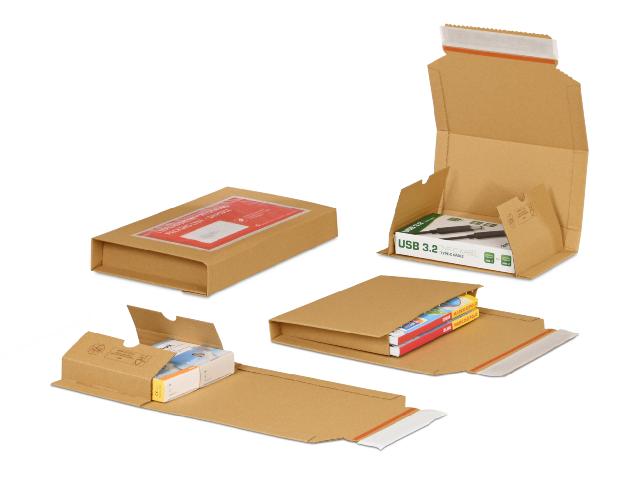 Wickelverpackung / Buchverpackung MECAWELL® ECONOMY
