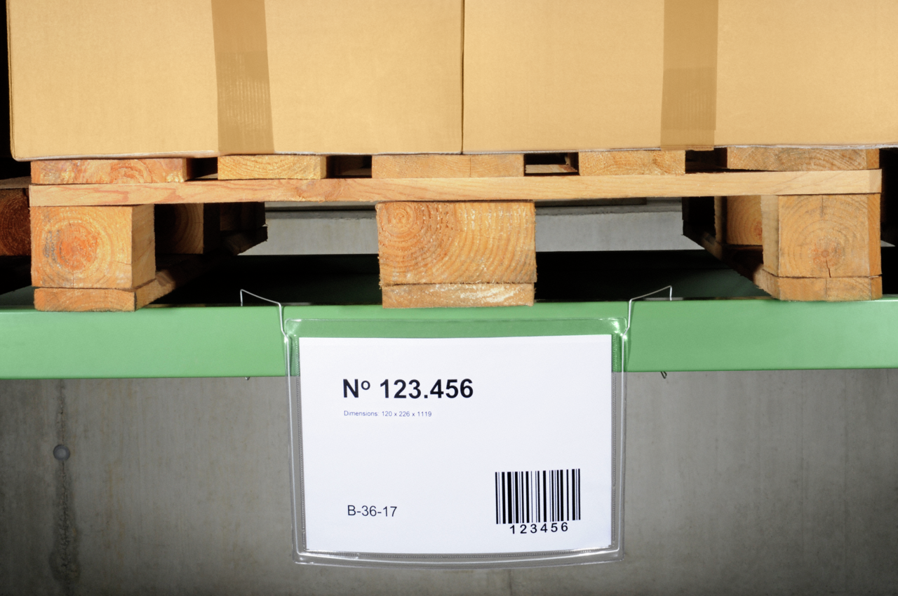 ideal zur Lagerbeschriftung an Regalen 