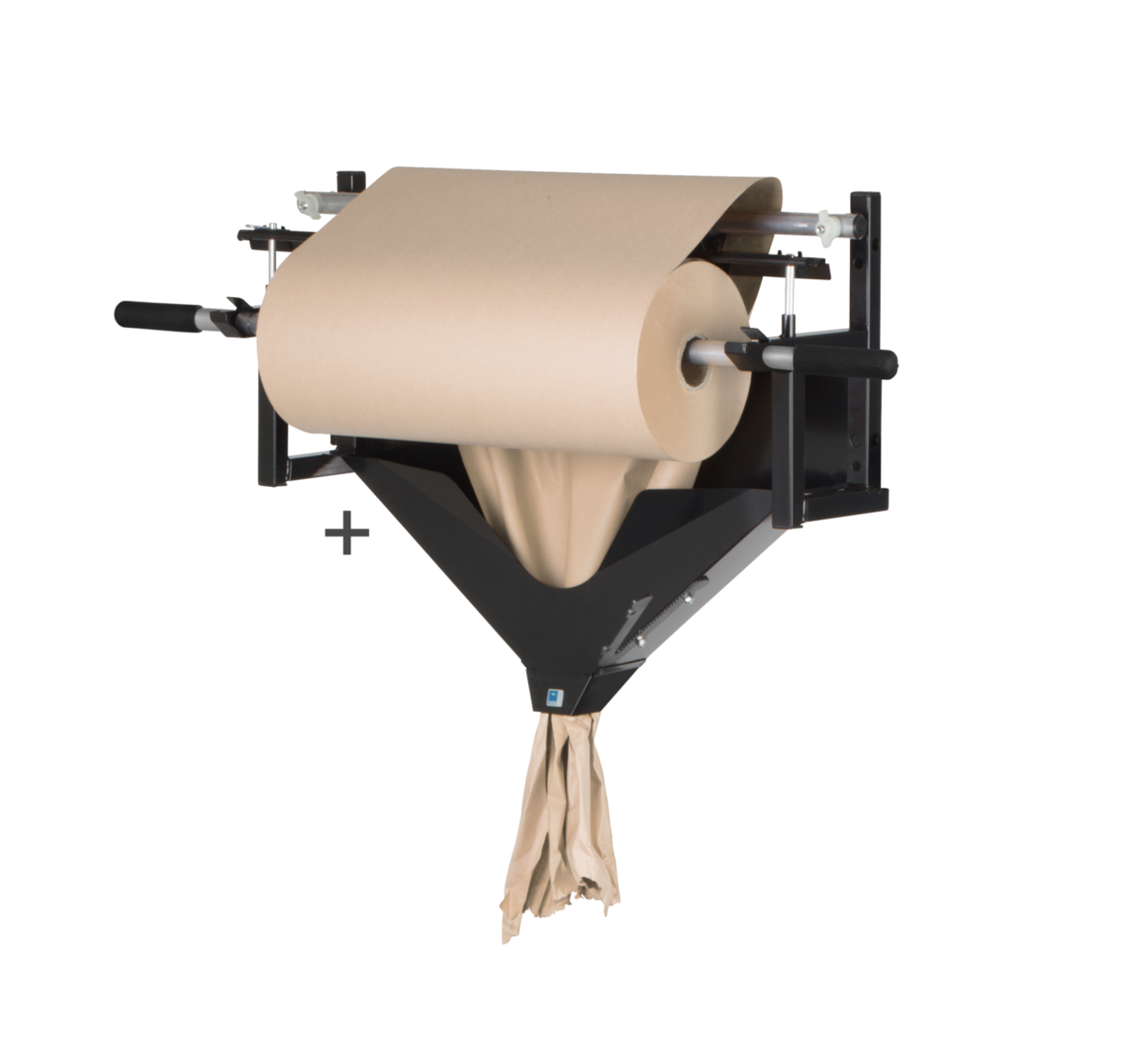 Knüll-Abroller Set - 1 Rolle Stopfpapier + Abroller