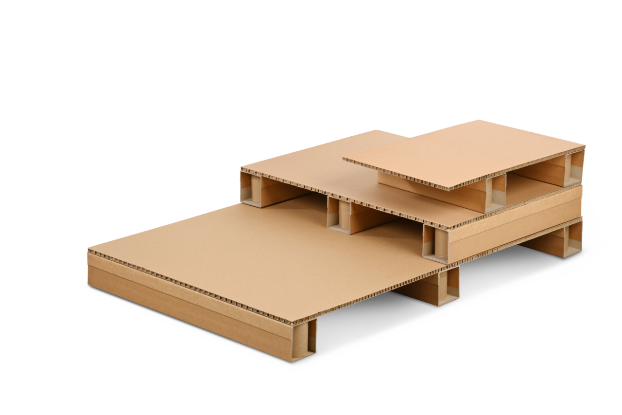 lässt sich mit den selbstklebenden Palettenkufen auch ideal als Palette verwenden 