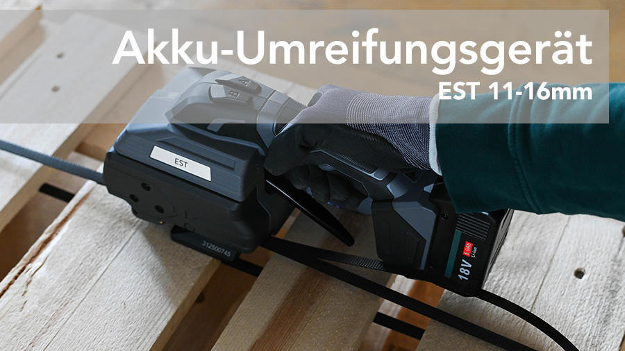 Akku-Umreifungsgerät EST 11–16mm