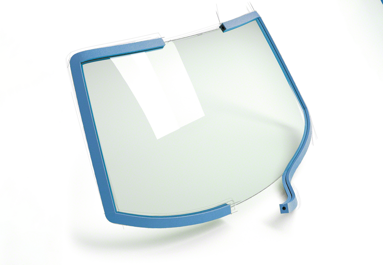 Schützt auch Produktionsteile aus Glas oder Kunststoff ideal.