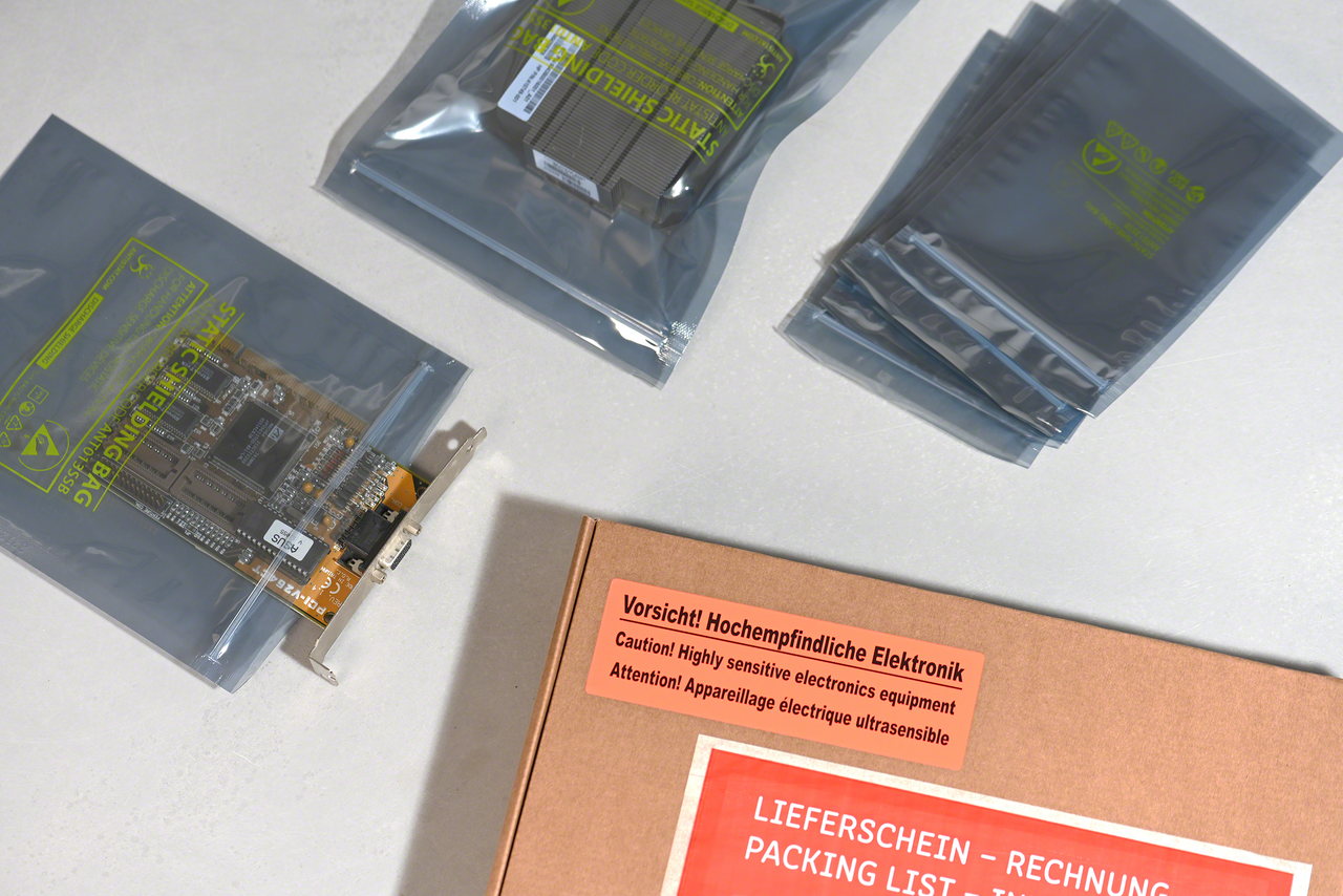 ESD-Abschirmbeutel mit Druckverschluss RECYCLING