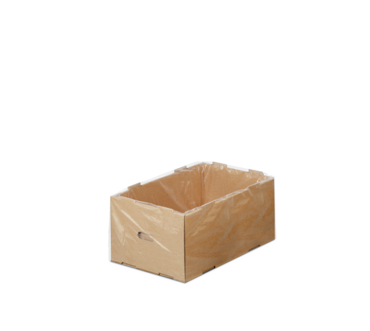 ideal als Einlagesack in KLT-Behältern (Kleinladungsträger) aus Wellpappe