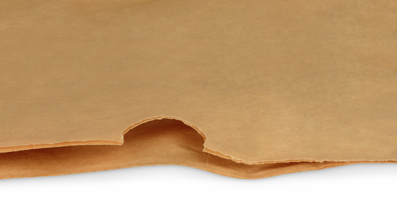 aus besonders widerstandsfähigem, 2-lagigem, braunem Kraftpapier