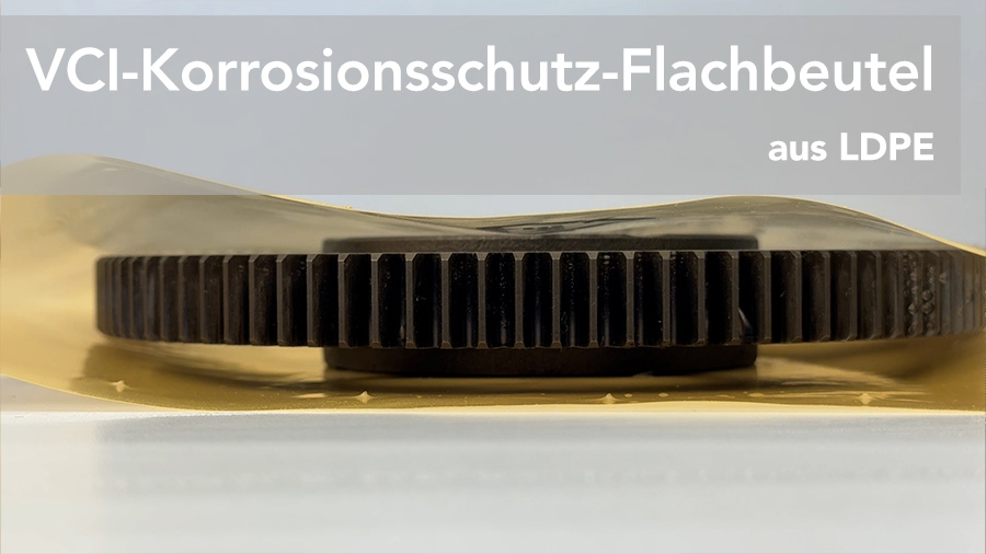 VCI-Korrosionsschutz-Flachbeutel aus LDPE