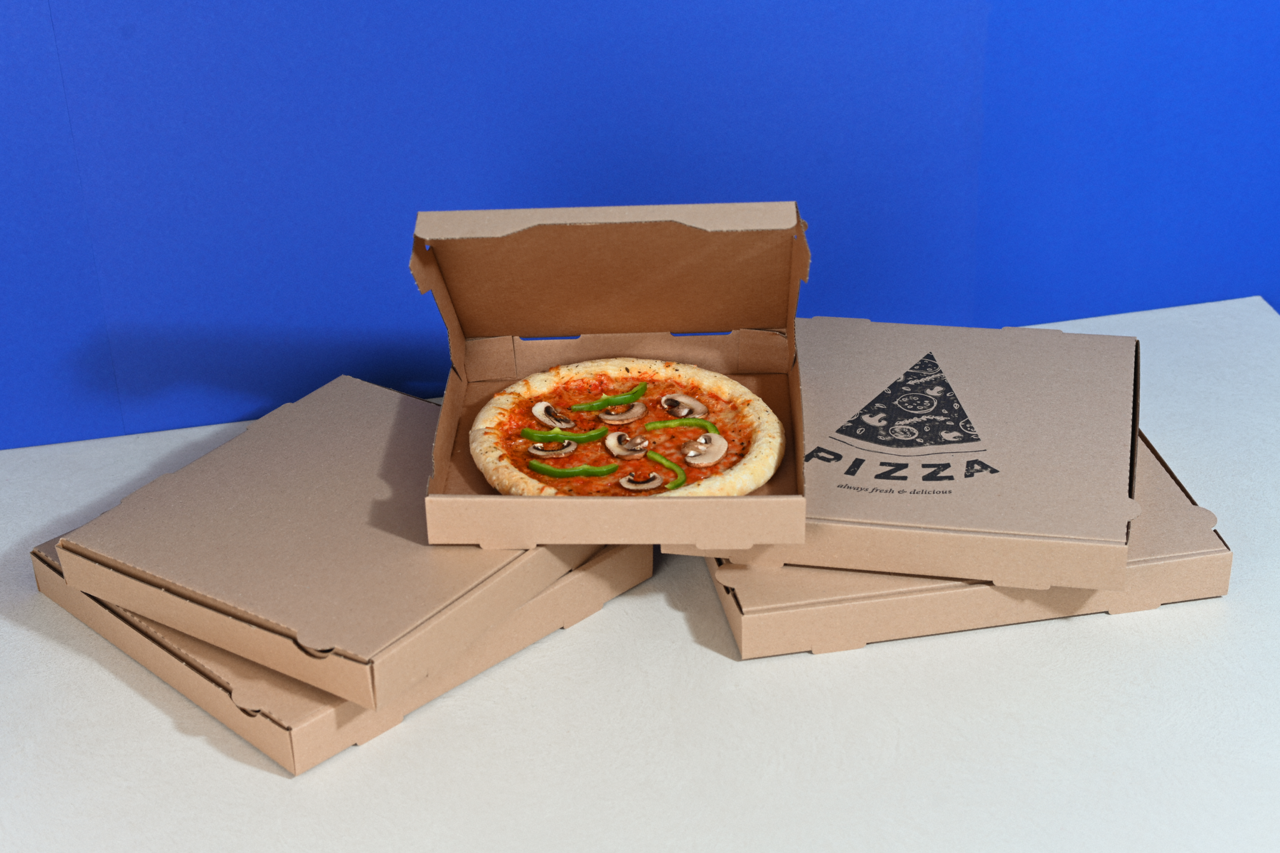 Pizza-Karton «fresh & delicious»