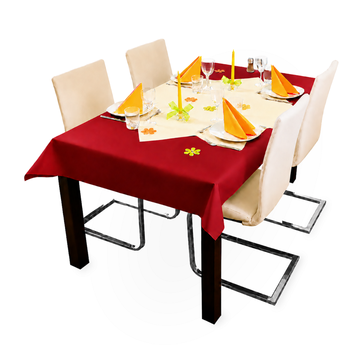 Airlaid Tischdecken-Rollen, stoffähnlich, 24 m x 1,2 m