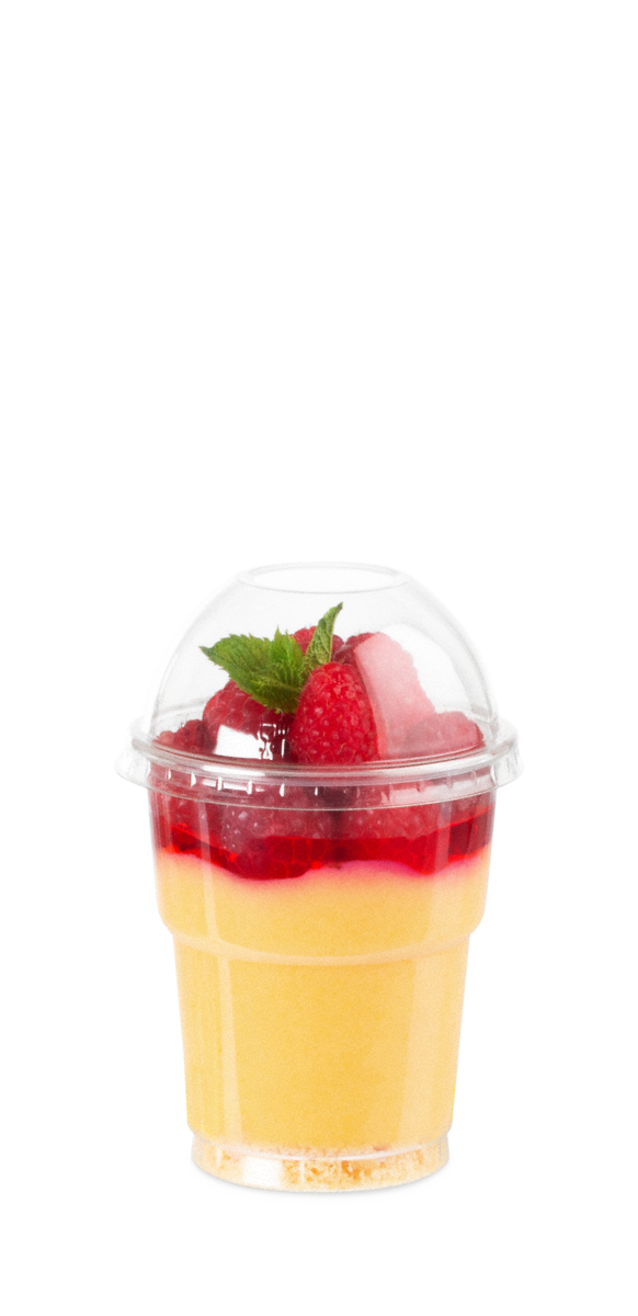 Clear Cup kombiniert mit Domdeckel ohne Loch