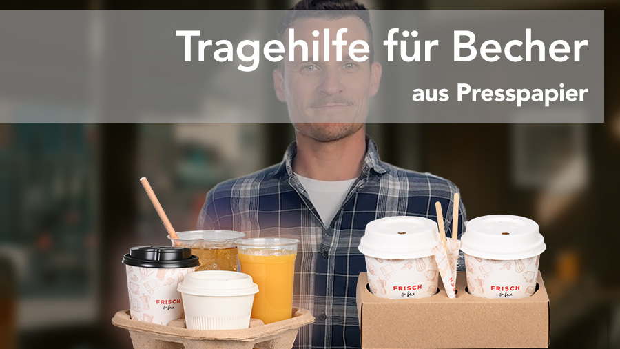Tragehilfe für Becher