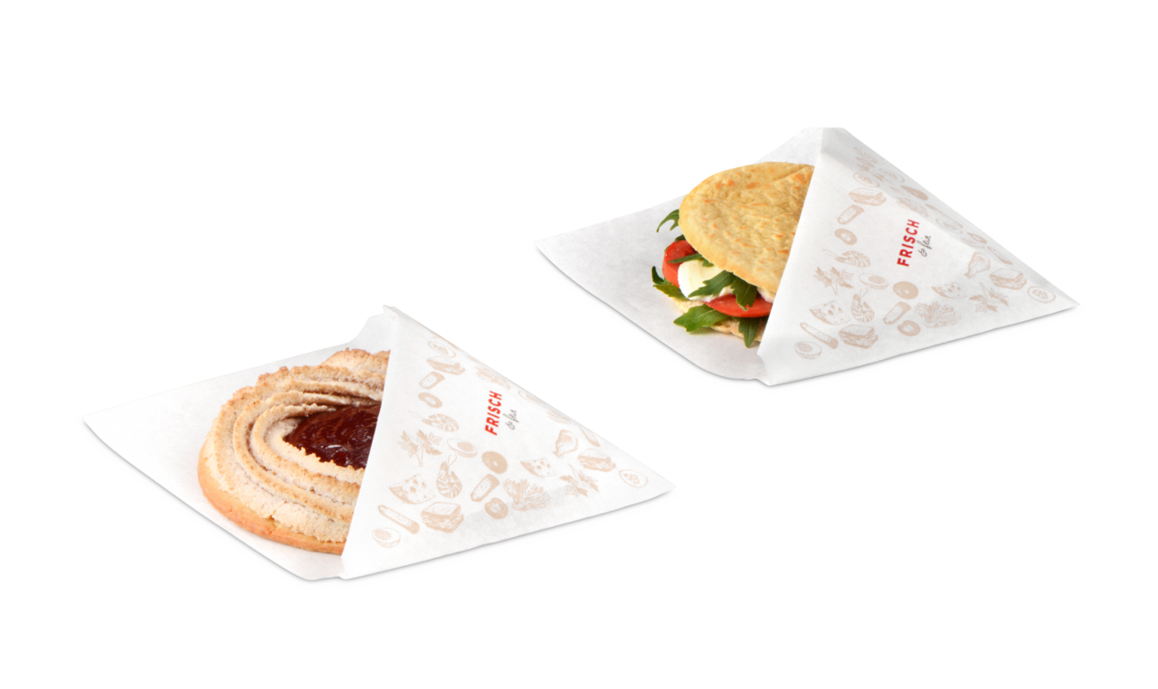 Snack-Tasche 2-seitig offen