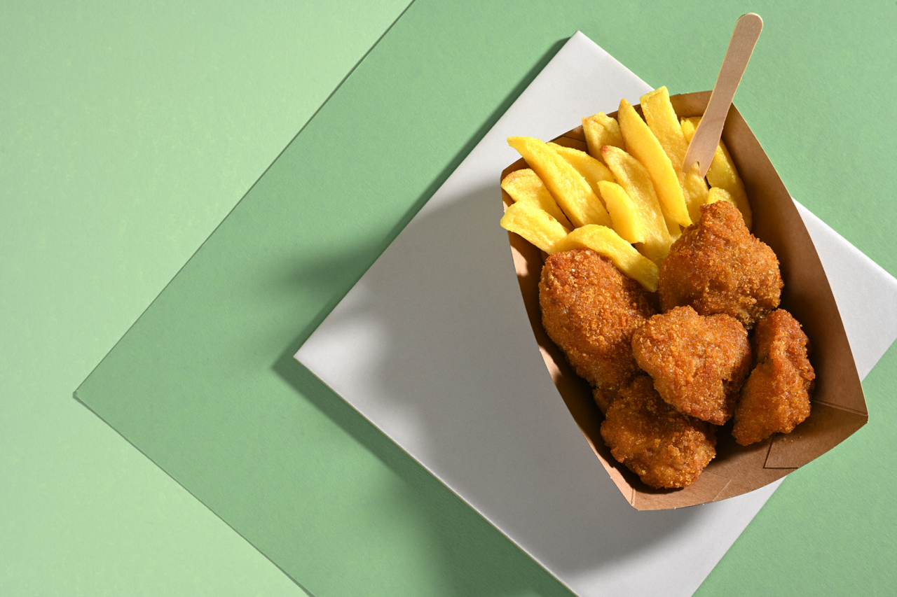 als Einweg Pommesschalen oder Snacktrays einsetzbar
