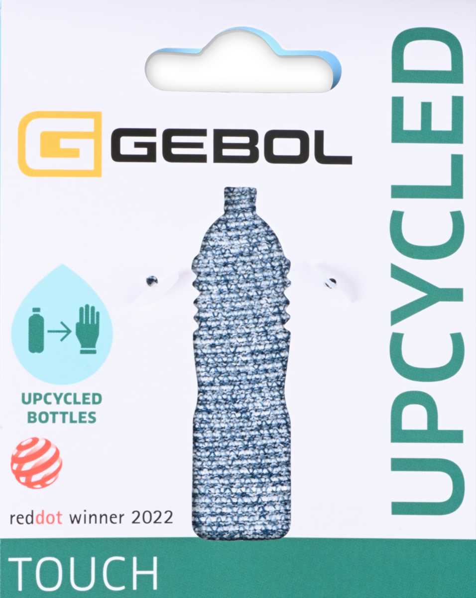 GEBOL Handschuhe UPCYCLED touchscreen