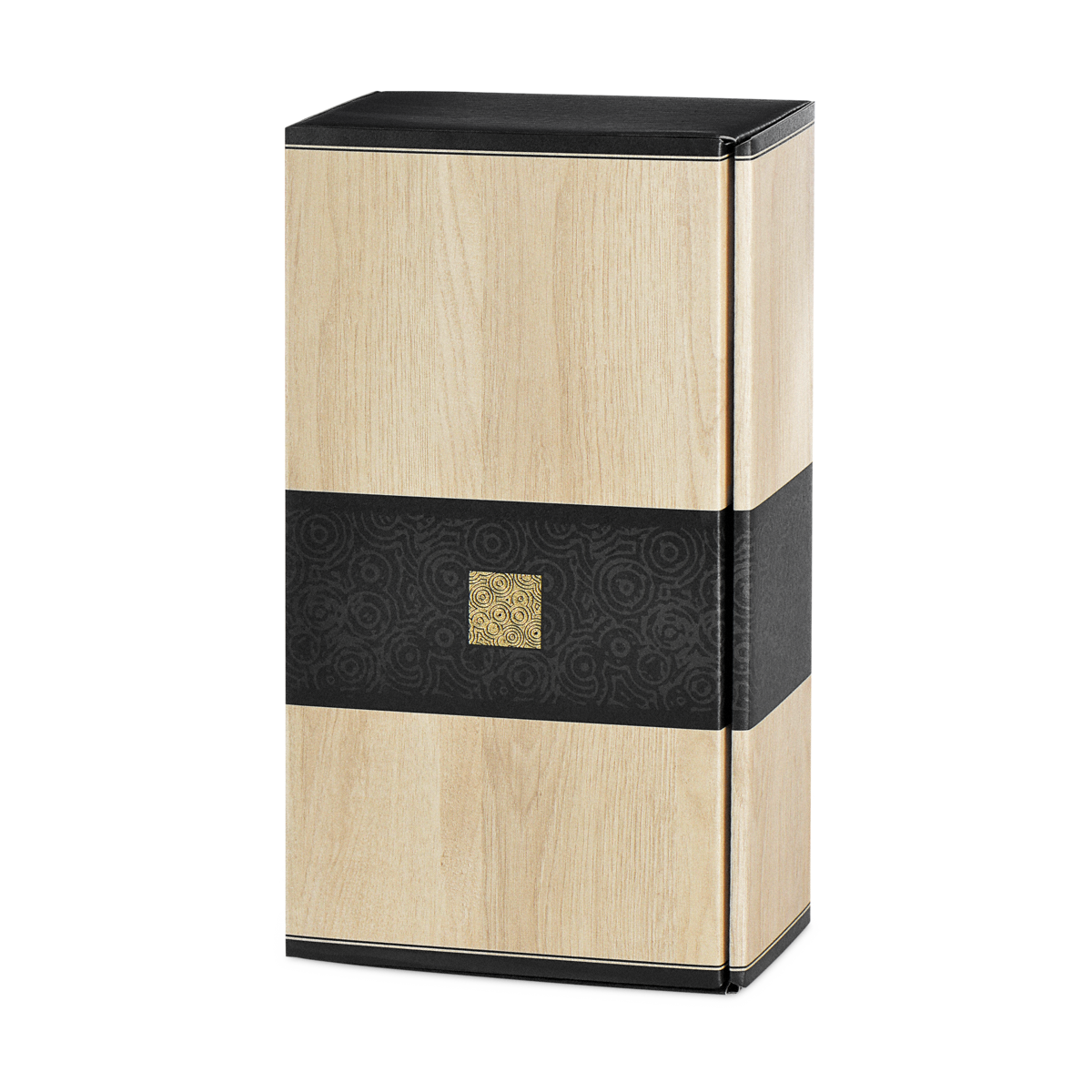 Flaschen-Geschenkkarton  PRESTIGE, 2er, 360×192×93 mm, braun