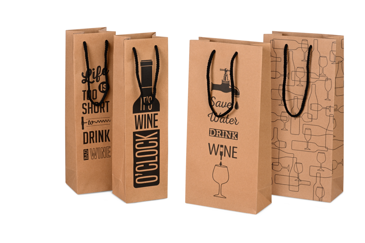 Flaschentragetasche WINE