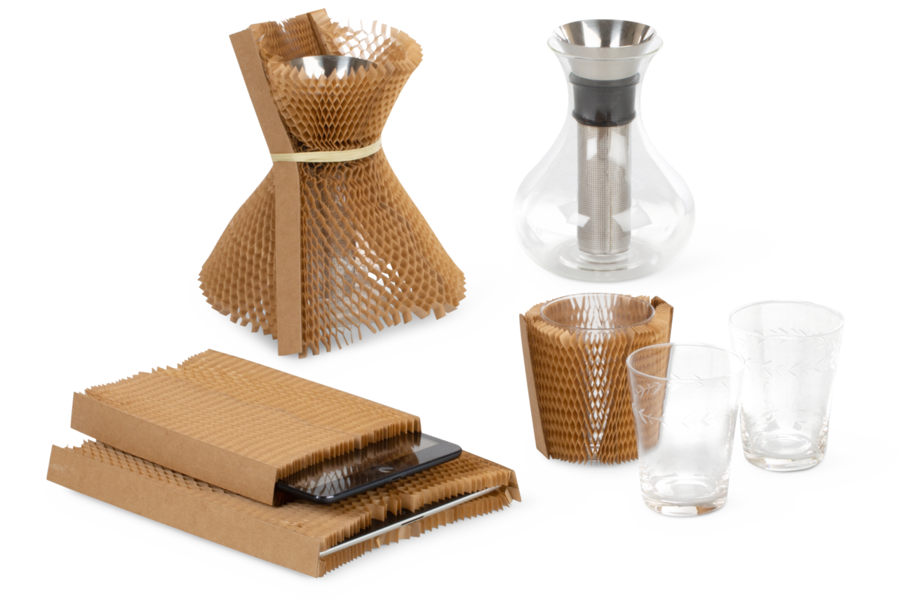 FLEXI-HEX® Papierwaben-Schutzhülle