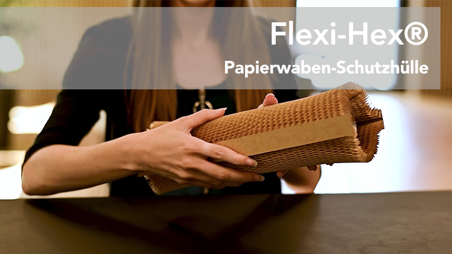FLEXI-HEX® Papierwaben-Schutzhülle