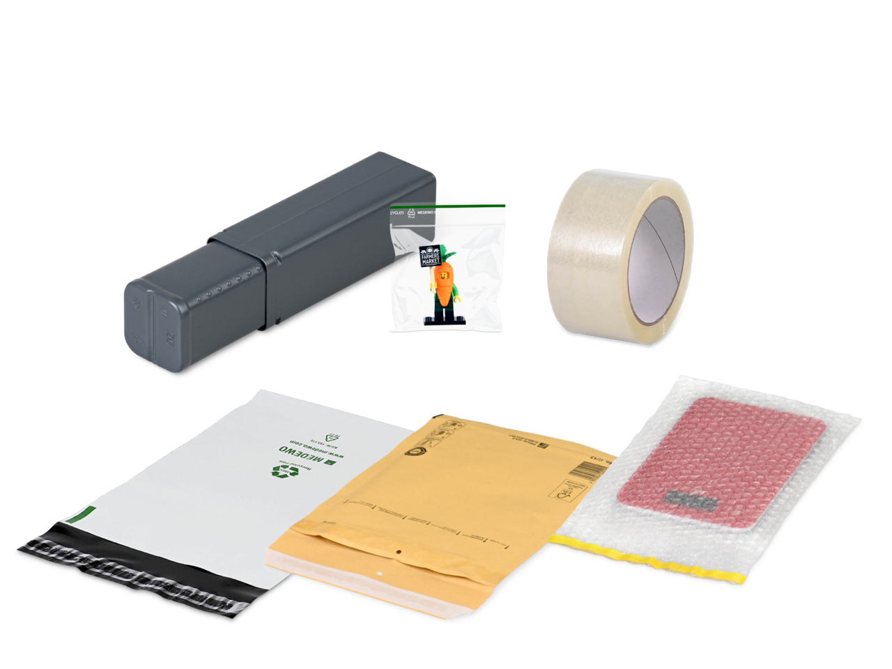 Gratis-Musterpaket «Verpackungen aus Recyclingmaterial»