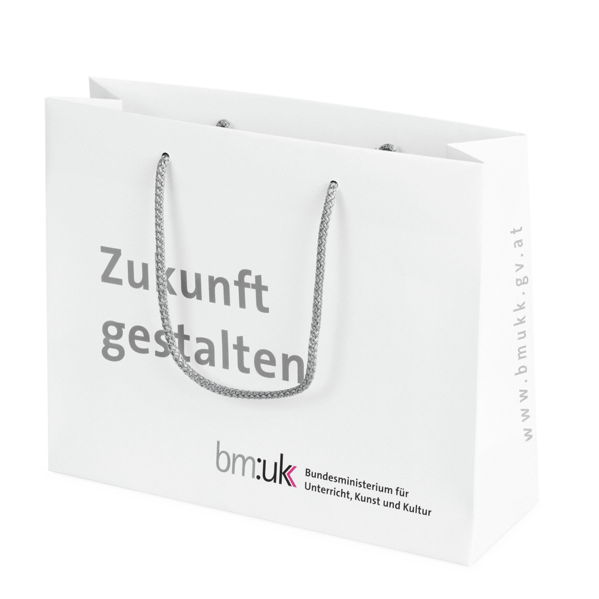 Papiertasche mit PP-Kordel bedrucken