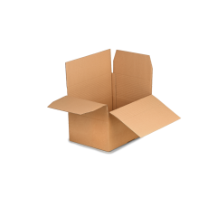 Automatikboden-Karton h&ouml;henvariabel  2-wellig f&uuml;r A3, 430&times;305&times;325/175 mm, NIVEAU-BOX