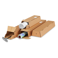 Trapez-Verpackung MECAPOST&reg; PLUS mit Haftklebeverschluss