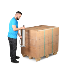 Handstretchfolie MECASTRETCH&reg; RECYCLING, 12-15 &micro;m x 300 lfm 