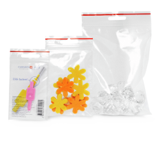 Druckverschlussbeutel MECAFERM® 75 µm mit EURO-Loch