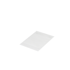 Flachbeutel aus Pergaminpapier, 200&times;250+40 mm, wei&szlig;, 35 g/m&sup2;; mit Selbstklebeverschluss 