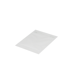 Flachbeutel aus Pergaminpapier, 250&times;300+40 mm, wei&szlig;, 35 g/m&sup2;; mit Selbstklebeverschluss 
