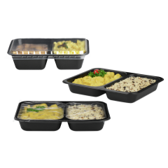 Men&uuml;-/Siegelschale aus PP & Deckel