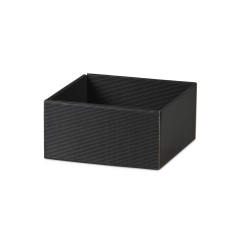 Boden zu Geschenkschachtel 200&times;200&times;100 mm, schwarz