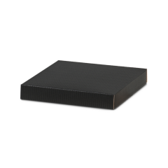 Deckel zu Geschenkschachtel 250&times;250&times;30 mm, schwarz