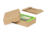 Stülpdeckel-Aufrichtekarton EASYPAC vorgeklebt