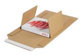 durch mittige Befüllung kein Wenden der Verpackung zum Schließen notwendig