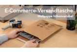 E-Commerce-Versandtasche Wellpappe höhenvariabel