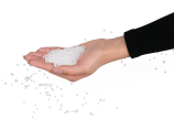 aus recyceltem EPS gefertigt