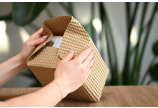 Packpapier leicht formbar dank Polster-Struktur