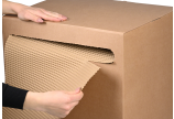 robustes Verpackungsmaterial ist einfach über Kante abreißbar