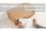 Wabenpapier im Spenderkarton inkl. Seidenpapier