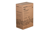 Papier-Verpackungschips im Spenderkarton