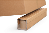 Kufen einfach unter ihr Packgut kleben – fertig ist ihr Versandgut.