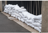 Hochwasser Sandsack