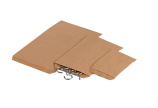 Flachbeutel aus Kraftpapier