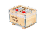 Gemäß gesetzlichen Vorgaben müssen Sie beim 4DV Transport mit dieser Kiste einen Kisteneinsatz aus LDPE sowie VERMICULITE verwenden.