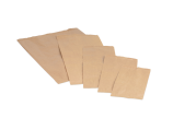 Papierfaltenbeutel braun